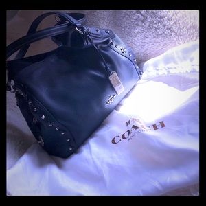 Coach Edie Shoulder Bag with matching wallet